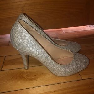 Kelly & Katie Silver Heels